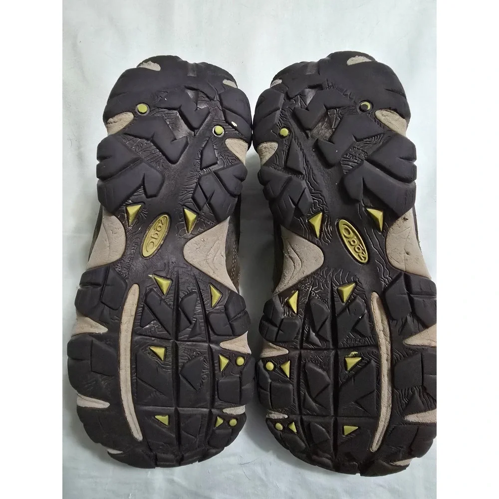 Oboz Sawtooth II Low Waterproof‎ Shoes Mens 10 Brown Low Hiking Trail Running